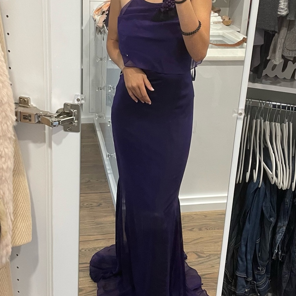 Purple dress